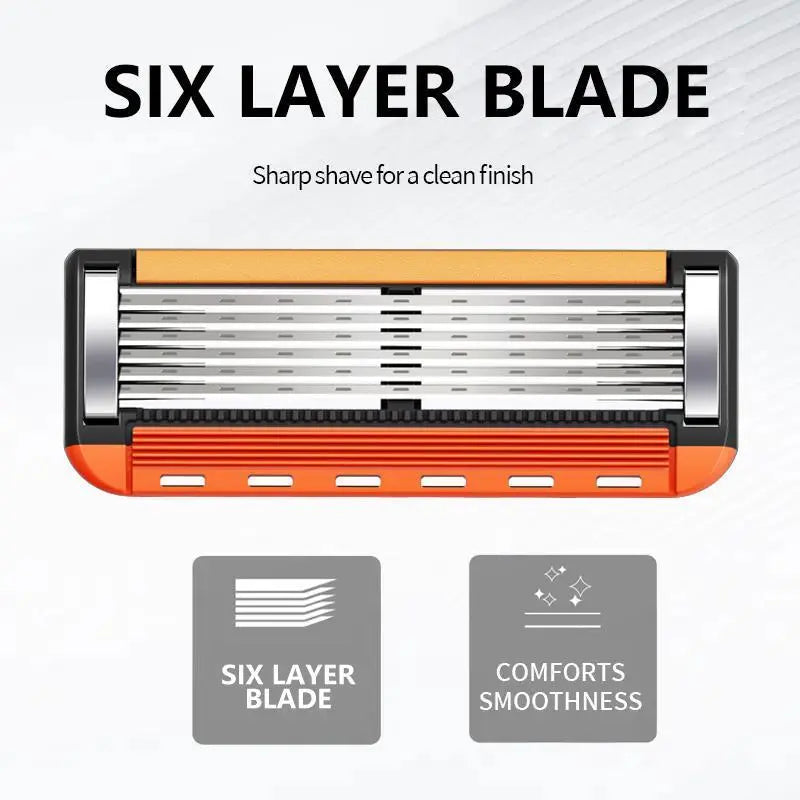 Precision Razor Blade Refill Kit with Stainless Steel Blades