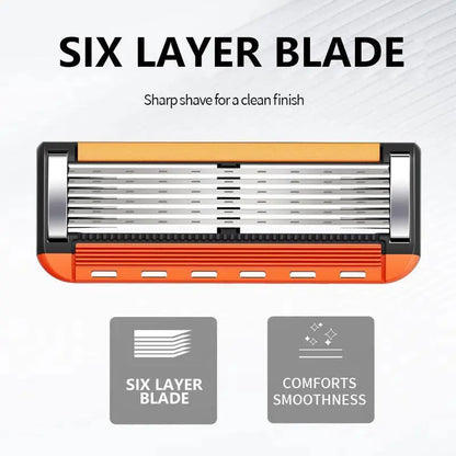 Precision Razor Blade Refill Kit with Stainless Steel Blades